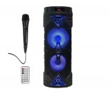 SUMKER Hordozható Óriás Bluetooth Hangszóró Karaoke Mikrofonnal Super Bass 6203