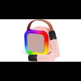 SUMKER Hordozható, Vezeték Nélküli Mini Bluetooth Hangszóró Gyerekeknek, 2db Mikrofonnal, 5W BL-K21