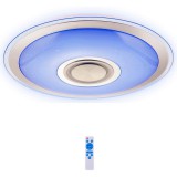 SUMKER Luxury UFO Bluetooth Mennyezeti Lámpa 45cm RGB Színes Hangszóróval Távirányítóval