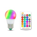 SUMKER RGB LED e27  Izzólámpa Távirányítóval