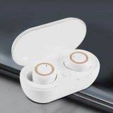 SUMKER Vezeték nélküli headset Bluetooth fülhallgató DT-2 Fehér/Arany