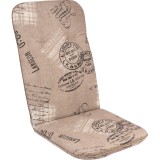 SUN GARDEN SCALA HOCH ülőpárna magas támlás székekhez - szövegmintás (40260-620)
