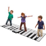 SUN LIN TOYS Extra nagy zongora zenélő szőnyeg - 258 x 81 cm