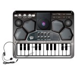 SUN LIN TOYS Zenei stúdió zenélő szőnyeg - 70 x 90 cm