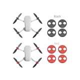 Sunnylife DJI Mini 3, Mini 3 Pro, Mini 4 Pro motor porvédő (4 darabos, piros alumínium)