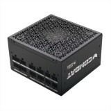 Super Flower Combat FG 750W ATX 3.1 teljesen moduláris tápegység, 80 Plus Gold, fekete - SF-750C12FG