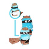 Super Zeros Plüssfigura - Zipo a viziló titkos zsebbel