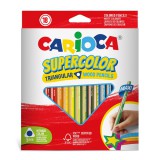 Supercolor háromszög alakú 18db-os maxi színesceruza szett - Carioca