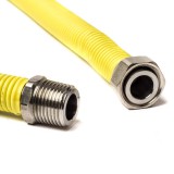 Superflex 1/2"-1/2" 50cm-100cm nyújtható flexibilis gáz bekötőcső KB