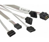 Supermicro belső MiniSAS HD / 4 SATA w/sideband