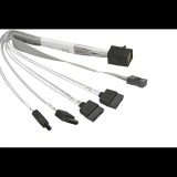 SUPERMICRO Kábel MiniSAS HD 4 SATA, 20 cm