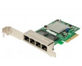 Supermicro Std LP 4-port GbE RJ45, Intel i350 (AOC-SGP-I4)
