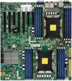 Supermicro szerver alaplap X11DPH-I 2xLGA 3647, Intel C621, 16xDDR4, 2x1GbE LAN, (MBD-X11DPH-I-O)