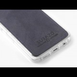 Surazo BCL000056 iPhone 6 szilikon tok bőr borítással kék (BCL000056) - Telefontok