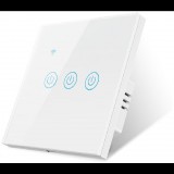 Surtep Tuya Smart DS-101BW-3 gombos villanykapcsoló, fehér (8595706914741)