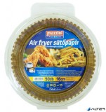 Sütőpapír, szilikonos, Air Fryer készülékhez, kerek, 16 cm, 50 db, MAZZINI 'Premium'