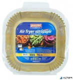 Sütőpapír, szilikonos, Air Fryer készülékhez, szögletes, 16 cm, 50 db, MAZZINI "Premium"