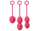 Svakom Nova - 3 részes gésagolyó szett (piros)