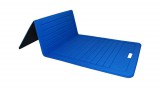 Sveltus összehajtható tornaszőnyeg 140 cm x 60 cm x 1 cm - kék