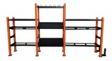 Sveltus Station Rack súlytartó állvány 200 cm x 47 cm x 375 cm, max. terhelés 1650 kg