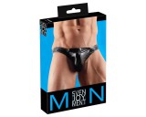 Svenjoyment Lepatentolható tanga férfiaknak (fekete)