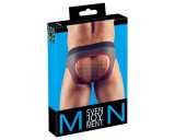 Svenjoyment - nyitott jock alsó (fekete)