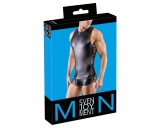 Svenjoyment - oldalt fűzős matt férfi felső (fekete)