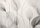 Sverus Fotótapéta Veil of Whispers: An Abstract Leaf Interlude, 312 x 219 cm