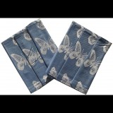 Svitap Towel extra absorbent 50×70 cm Butterflies blue 3 pcs (040500-MOTYLCIMOA)