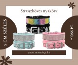 SW Vastag strasszköves nyakörv