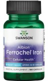 Swanson Ferrochel Iron 18mg 180 kapszula vas-biszglicinát-kelát