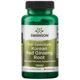 Swanson Korean Red Ginseng Root (90 kap.)