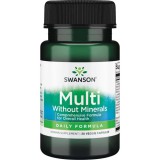 Swanson Multi without Minerals - Daily Formula (30 kap.)