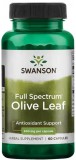 Swanson Olive Leaf (Oliva levél) 400mg 60 kapszula