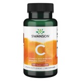Swanson Vitamin C-500 w. Rose Hips (100 kap.)