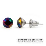 Swarovski Jazzy kristályos fülbevaló - Rainbow Dark