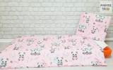 Sweet Panda,-ovis,ágynemű huzat 90x140 cm (579/R)
