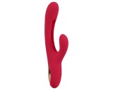 Sweet Smile Smile - csiklókaros, nyelves vibrátor (piros)