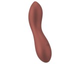 Sweet Smile Smile - flexibilis mini G-pont vibrátor (bronz)