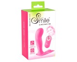 Sweet Smile SMILE G-Spot Panty - akkus, rádiós felcsatolható vibrátor (pink)