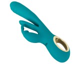 Sweet Smile Smile - lökő, G-pont és csiklóizgató vibrátor (zöld)