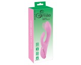 Sweet Smile SMILE Nodding - akkus, csiklókaros, bólogató vibrátor (pink)