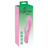 Sweet Smile SMILE Nodding - akkus, csiklókaros, bólogató vibrátor (pink)