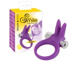 Sweet Smile SMILE Rabbit - vibrációs péniszgyűrű (lila)