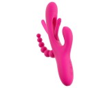 Sweet Smile SMILE - tripla karos, nyelves vibrátor (pink)