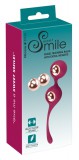 Sweet Smile SMILE - variálható gésagolyó szett (piros)