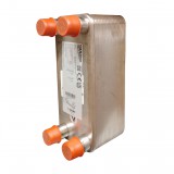 Swep forrasztott lemezes hőcserélő (40 lemezes) 1" csatlakozással