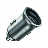 Swissten 20115100 2xUSB-A Szivargyújtós Telefontöltő - Fekete (20115100)