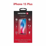 Swissten Full Glue Apple iPhone 16 3D üvegfólia - fekete (54501864)