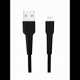 Swissten Lightning 1m, fekete (71505540)